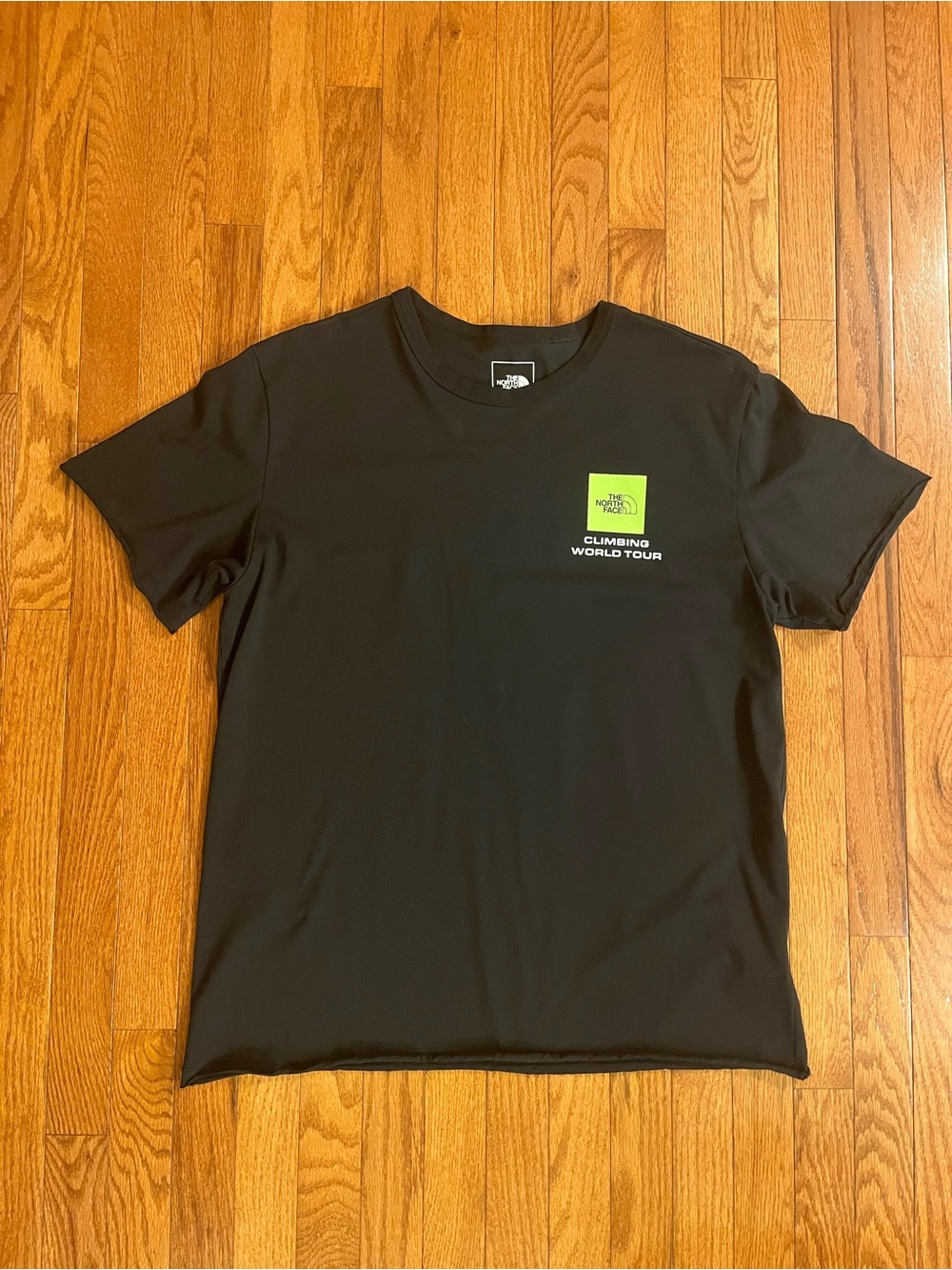 The North Face Men’s Black Climbing World Tour Logo T-Shirt/ Sz Large